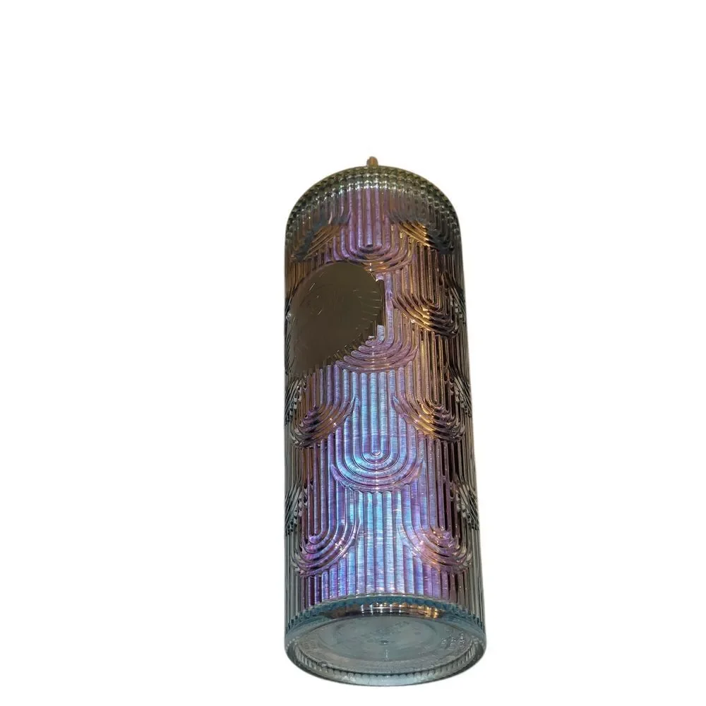 Starbucks Iridescent Tumbler with Straw